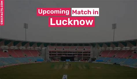 match in lucknow 2023